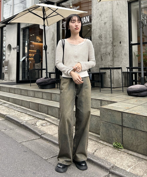 「mystic」 カーディガン FREE アイボリー レディース_画像9