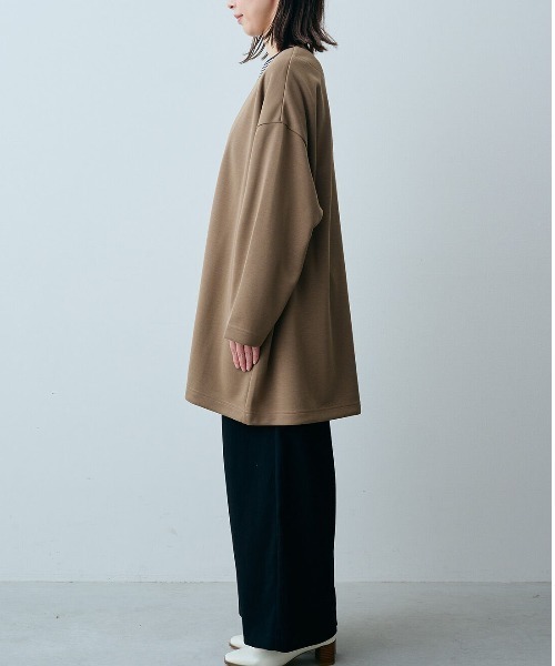 「IEDIT」 カーディガン MEDIUM ブルー レディース_画像4