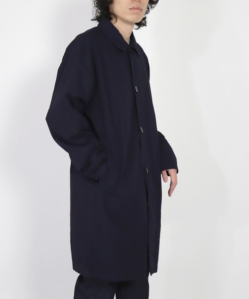 「SPELLBOUND」 ステンカラーコート 2 ベージュ メンズ_画像8