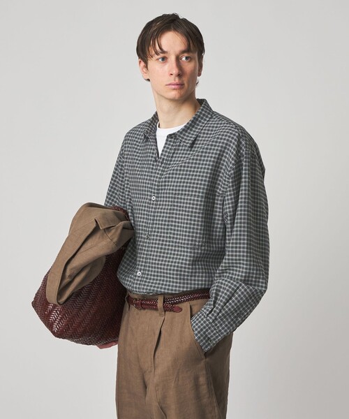 STEVEN ALAN（スティーブンアラン） シャツ ドレープ オックス