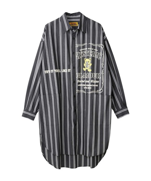HYSTERIC GLAMOUR（ヒステリックグラマー） シャツワンピース FREE