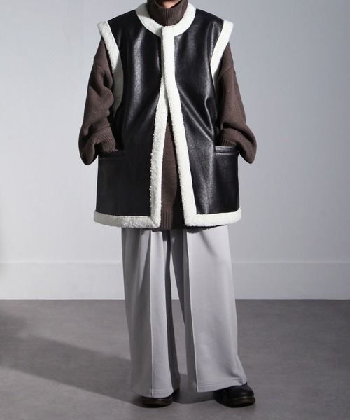 「Nilway」 ベスト MEDIUM ブラック メンズ_画像2