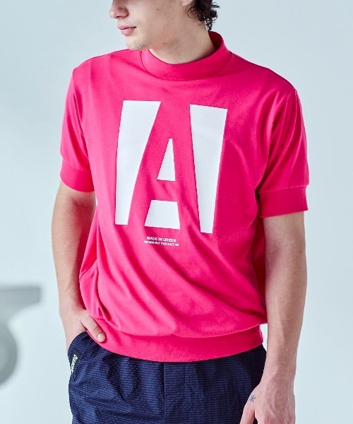 tシャツ 「MENS」Aロゴ速乾プルオーバー メンズの画像