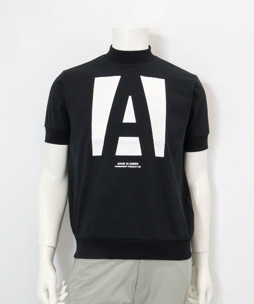 tシャツ 「MENS」Aロゴ速乾プルオーバー メンズの画像