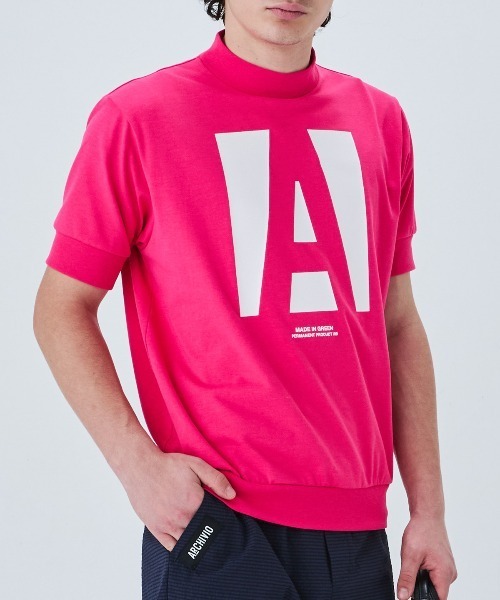 tシャツ 「MENS」Aロゴ速乾プルオーバー メンズの画像