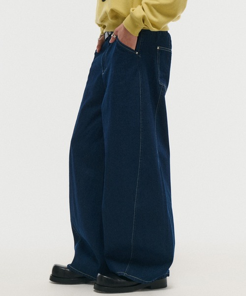 ワイドパンツ ジーンズ メンズ レディース : ZOZOTOWN Yahoo!店 - 通販