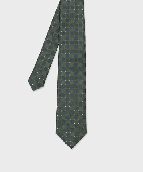 Paul Smith（ポール・スミス） ネクタイ チェック＆ドット