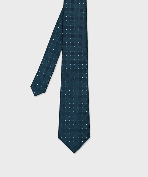 Paul Smith（ポール・スミス） ネクタイ チェック＆ドット
