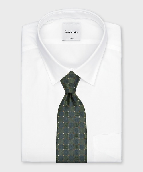 Paul Smith（ポール・スミス） ネクタイ チェック＆ドット