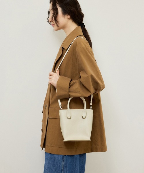 ADAM ET ROPE'（アダムエロペ） トートバッグ 2WAYミニトートバッグ