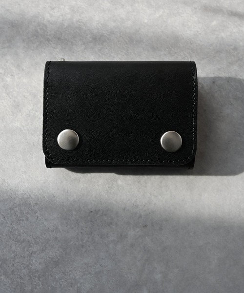 An+u 財布 レザートラッカーウォレット ミニ メンズ : ZOZOTOWN Yahoo