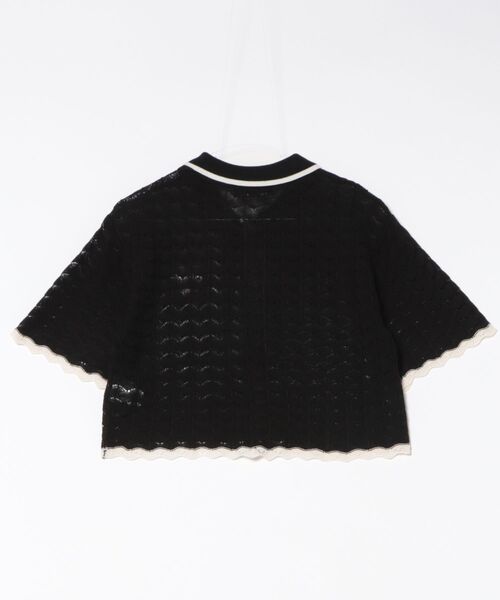 「MARY QUANT」 ニットカーディガン M グリーン レディース_画像5