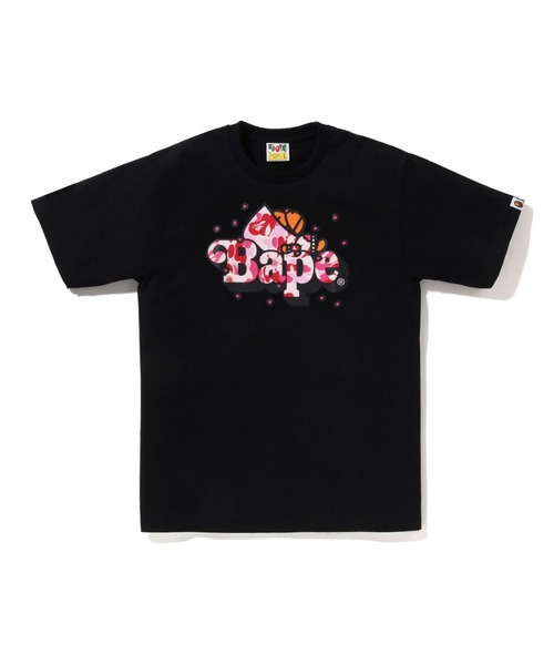 A BATHING APE（アベイシングエイプ） tシャツ ABC SAKURA CAMO MILO