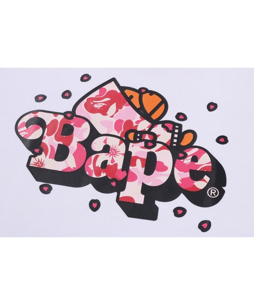 A BATHING APE（アベイシングエイプ） tシャツ ABC SAKURA CAMO MILO