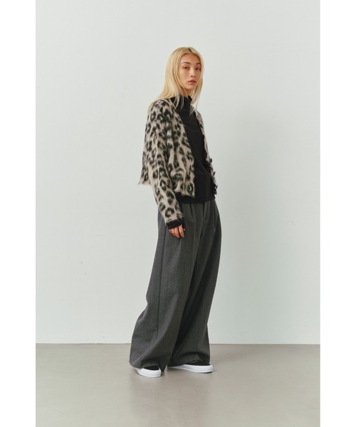 「ALEXIA STAM」 ニットカーディガン FREE グレー レディース_画像7