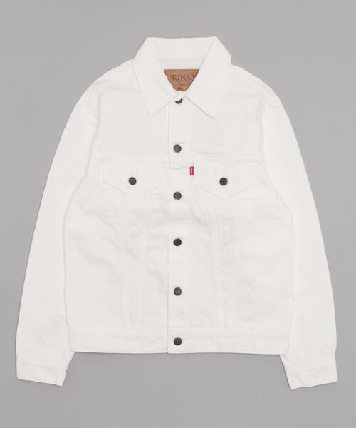 「HYSTERIC GLAMOUR」 デニムジャケット SMALL ホワイト メンズの画像
