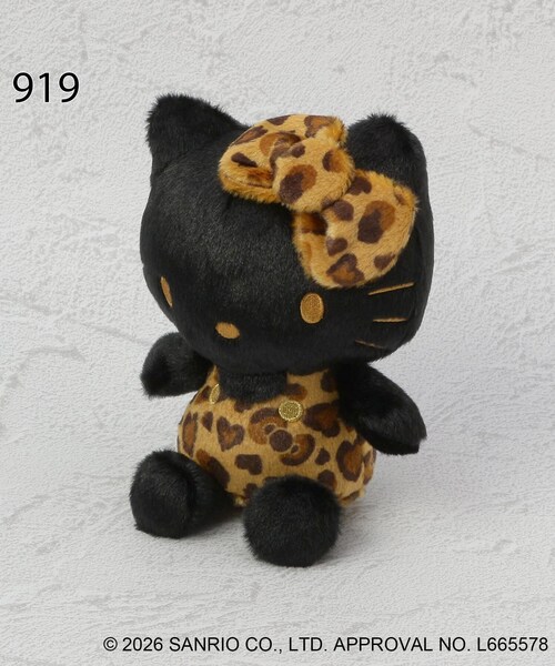one'sterrace（ワンズテラス） ハローキティ(ヒョウ柄シリーズ) お座り