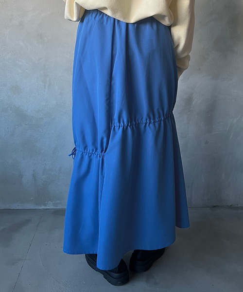 「kutir」 フレアスカート SMALL ブルー レディース_画像2