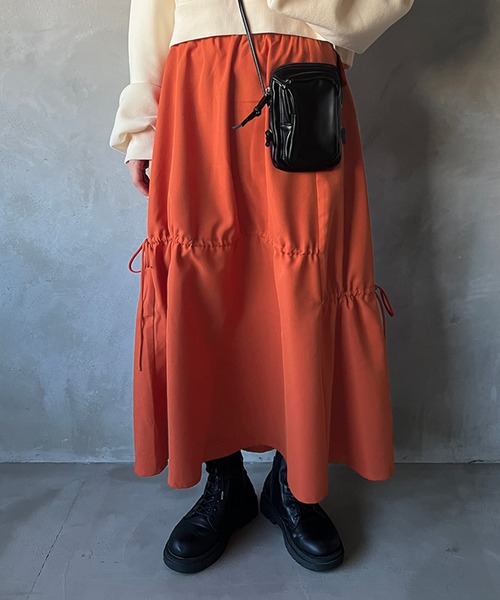 「kutir」 フレアスカート SMALL ブルー レディース_画像3