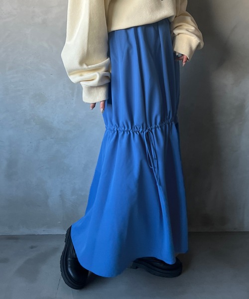 「kutir」 フレアスカート SMALL ブルー レディース_画像7