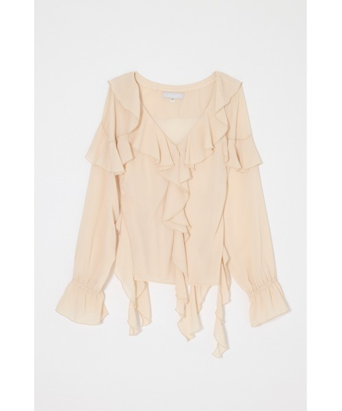 moussy ブラウス MOUSSY（マウジー） ブラウス シャツ PUFF SLEEVE CORSET FIT ブラウス