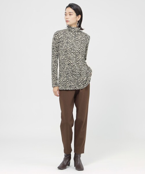 「EVEX by KRIZIA」 長袖カットソー 44 ブラック レディース_画像4