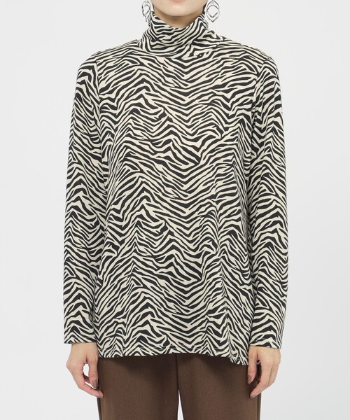 「EVEX by KRIZIA」 長袖カットソー 44 ブラック レディース_画像6