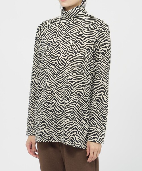 「EVEX by KRIZIA」 長袖カットソー 44 ブラック レディース_画像7