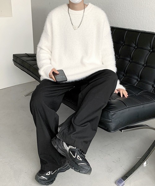 「FVLMEN」 長袖ニット X-LARGE ブラック メンズ_画像2