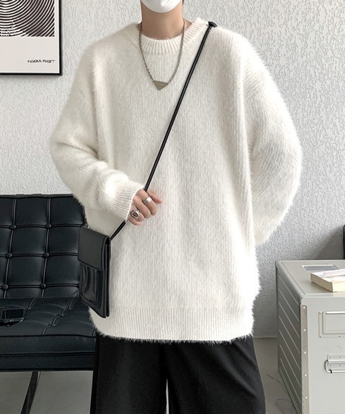 「FVLMEN」 長袖ニット X-LARGE ブラック メンズ_画像3