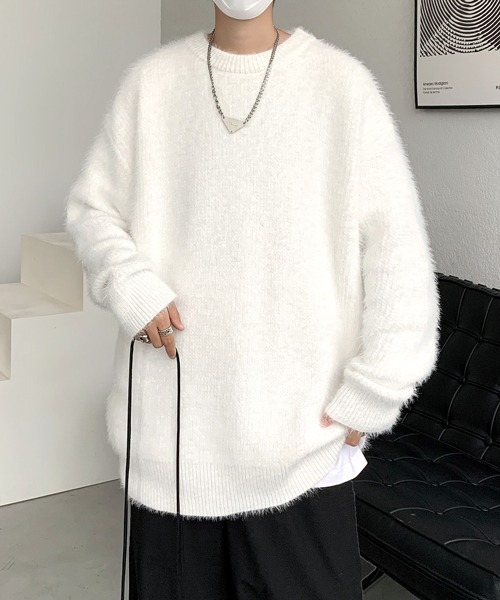 「FVLMEN」 長袖ニット X-LARGE ブラック メンズ_画像4