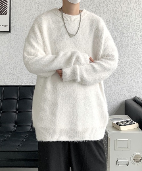 「FVLMEN」 長袖ニット X-LARGE ブラック メンズ_画像5