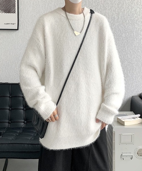 「FVLMEN」 長袖ニット X-LARGE ブラック メンズ_画像8