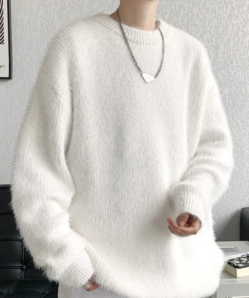 「FVLMEN」 長袖ニット X-LARGE ブラック メンズ_画像9