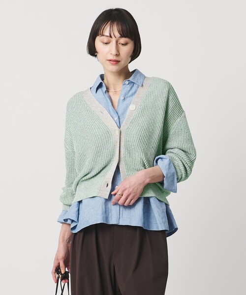 ユナイテッドアローズ　カーディガン UNITED ARROWS（ユナイテッドアローズ） カーディガン カラーヤーン V