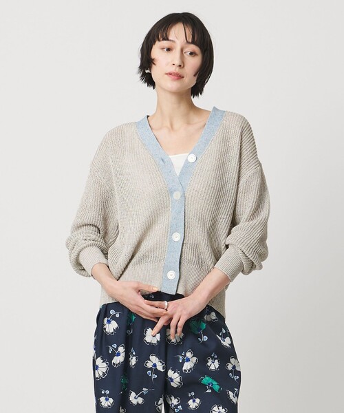 UNITED ARROWS / ユナイテッドアローズ | ファーリー オーバー カーディガン | F | グレー | レディース GRAY | ユナイテッドアローズ公式通販 UNITED ARROWS ONLINE