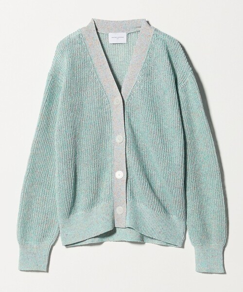 【美品】  UNITED ARROWS / ユナイテッドアローズ | ATTISESSION / フェアアイル クルーネック カーディガン | マルチカラー | レディース 美品】 UNITED ARROWS / ユナイテッドアローズ | ATTISESSION / フェア