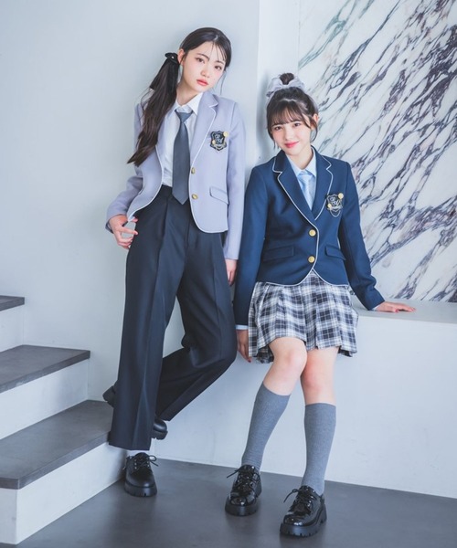 「repipi armario」 「KIDS」ジャケット MEDIUM ネイビー キッズ_画像3