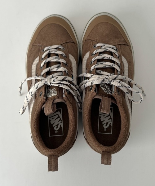 「VANS」 ローカットスニーカー 9.5 ブラウン レディースの画像