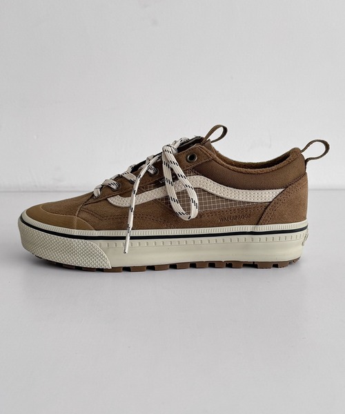 「VANS」 ローカットスニーカー 9.5 ブラウン レディースの画像