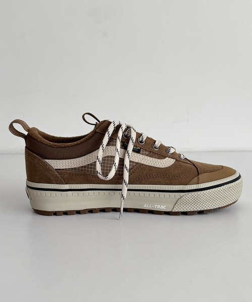 「VANS」 ローカットスニーカー 9.5 ブラウン レディースの画像
