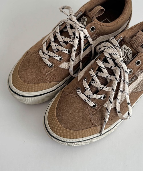「VANS」 ローカットスニーカー 9.5 ブラウン レディースの画像