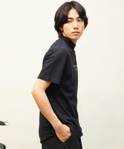 「NEW ERA」 半袖Tシャツ X-LARGE ネイビー×ホワイト メンズ_画像3