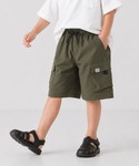 ハーフパンツ パンツ 短パン NAVY カーゴ...の詳細画像4