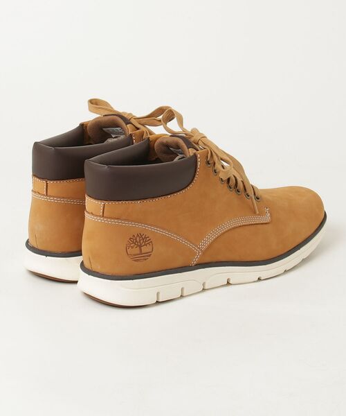 「Timberland」 ハイカットスニーカー 26.5cm ブラウン メンズ_画像2