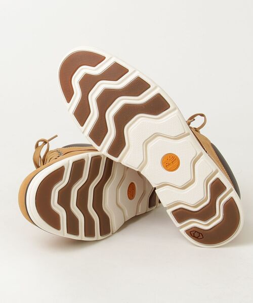 「Timberland」 ハイカットスニーカー 26.5cm ブラウン メンズ_画像3