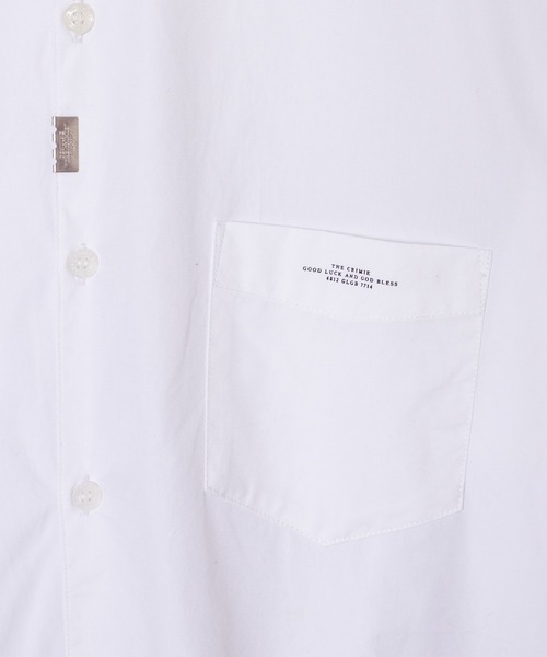 「CRIMIE」 長袖シャツ L ホワイト メンズの画像