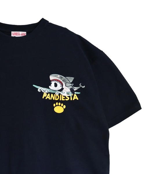 PANDIESTA（パンディエスタ） tシャツ サーフライドシャークTシャツ(M2