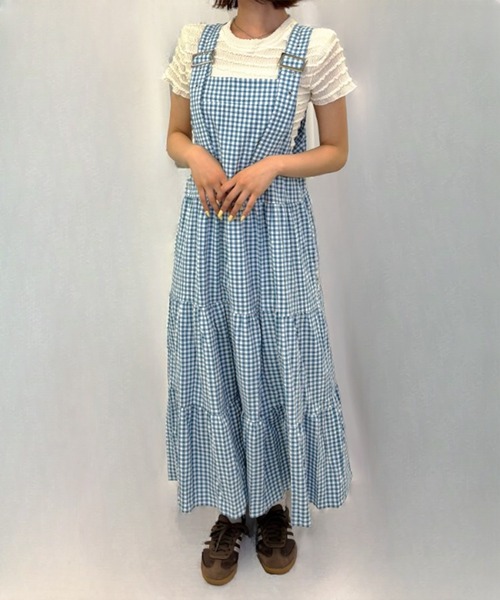 frunco ワンピース 夏 ギンガムチェックワンピース : ZOZOTOWN Yahoo