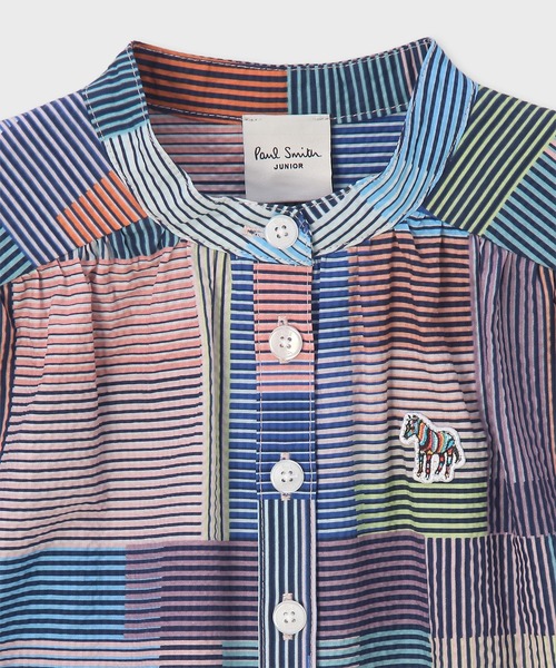 Paul Smith JUNIOR ワンピース ガールズ ランダムチェック シャツ